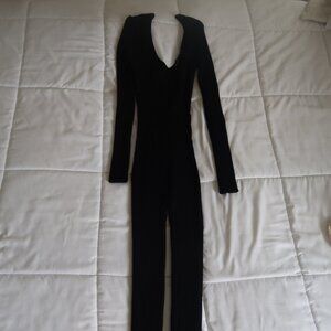 Black Naked Wordrobe Bodysuit